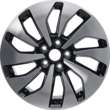 Alloy Wheel 17" 10-spoke design, Absolute Black Machined