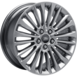 Alloy Wheel 17" 10 x 2-spoke design, Luster Nickel