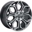 Alloy Wheel 18" 7 x 2-spoke design, Silver Premium