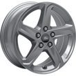 Alloy Wheel 16" 5-spoke "Easy-to-clean" design, Dark Sparkle