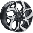 Alloy Wheel 18" 5-spoke design, Absolut Black/machined