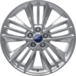 Alloy Wheel 18" 5 x 3-spoke design, Silver Premium