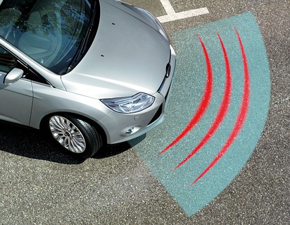 Xvision (SCC)* Parkeersensoren voor, met 4 sensoren in carrosseriekleur