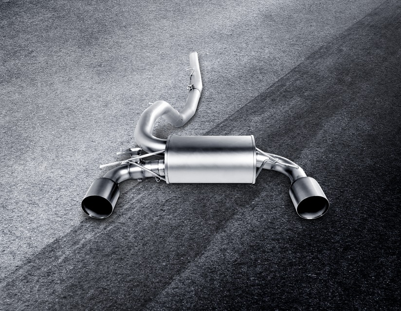 REMUS Système d'échappement sport acier inoxydable, avec double sortie d' échappement polie et valve intégrée - Ford Accessoires en ligne