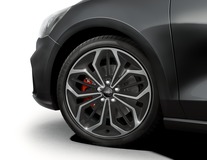 Alloy Wheel 18" 5 x 2-spoke design, Luster Nickel