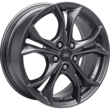 Alloy Wheel 17" 5 x 2-spoke Y design, Silver Premium