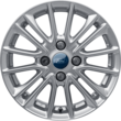 Легкосплавний колісний диск 15" 8 х 2-спицевий дизайн, Sparkle Silver