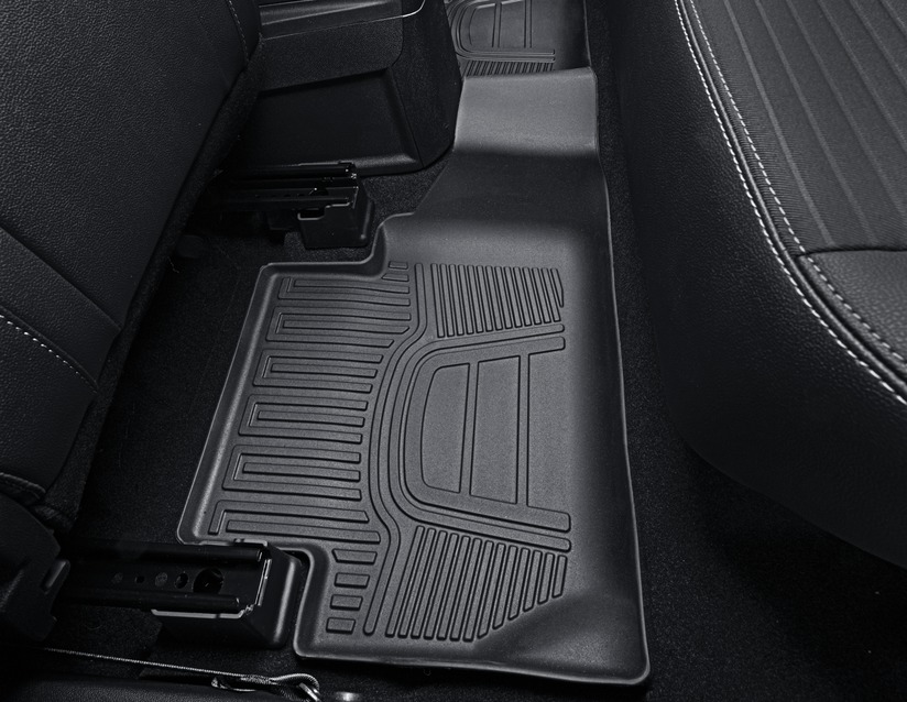 Tapis De Sol En Caoutchouc Pour Ford Transit/Tourneo Custom - Protection Anti-salissures Et Humidité | Sur Mesure Et Antidérapant
