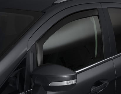ClimAir®* Deflektor bočního okna pro okna předních dveří v černé barvě