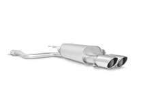 REMUS* Sports Exhaust System stainless steel, with chromed twin tail pipes