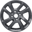 Alloy Wheel 15" 4 x 2-spoke design, Rock Metallic