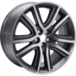 Alloy Wheel 20" 5 x 2-spoke design, ultra-bright machined face with premium painted pockets