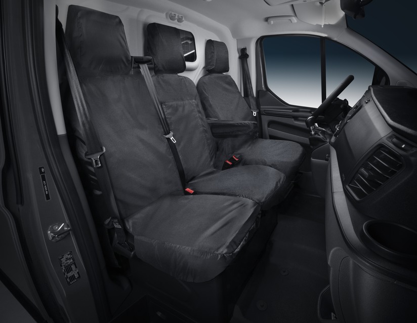 HDD Sitzbezug für Beifahrerdoppelsitz, schwarz - Ford Online-Zubehörkatalog