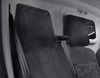 HDD* Stoelhoes Voor dubbele passagiersstoel, zwart