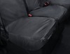 HDD* Seat Cover for passenger double seat, black