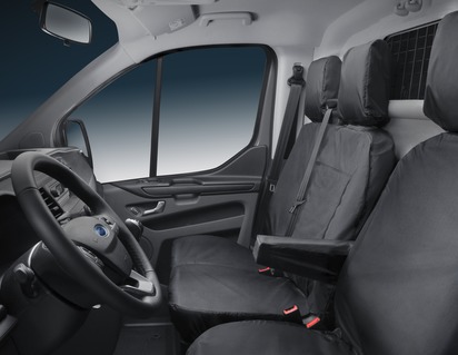 HDD* Sitzbezug für Beifahrerdoppelsitz, schwarz