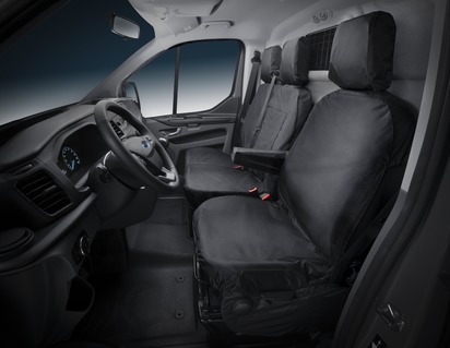 HDD* Funda de asiento para el asiento del conductor, en color negro.