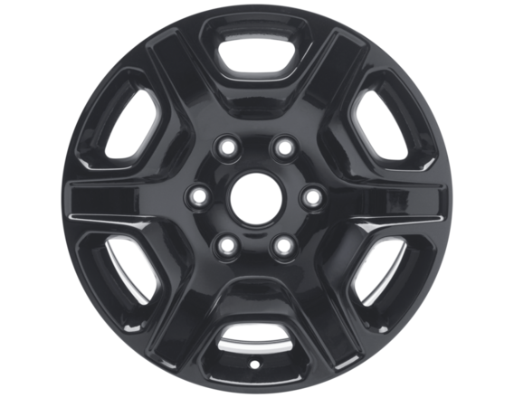 Alloy Wheel 17" 6-spoke design, Panther Black