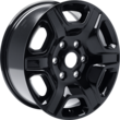 Alloy Wheel 17" 6-spoke design, Panther Black