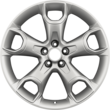 Alloy Wheel 19" 5-spoke star design, Luster Nickel