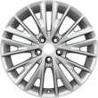 Alloy Wheel 17" 10-spoke premium design, silver