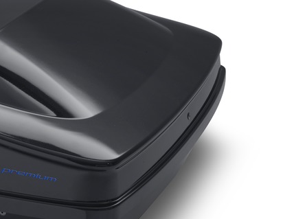 G3* Coffre de toit Elegance Europe 390 Premium, gris anthracite brillant