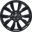 Alloy Wheel 19" 5 x 2-spoke design, Absolute Black