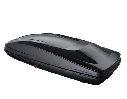 G3* Coffre de toit Elegance Europe 390 Premium, gris anthracite brillant