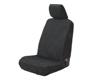 Housses de siège pour siège passager rabattable, noir HDD*