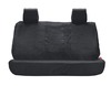HDD* Funda de asiento para el asiento trasero, en color negro.