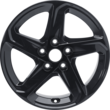 Alloy Wheel 16" 5-spoke "Easy-to-clean" design, Absolute Black