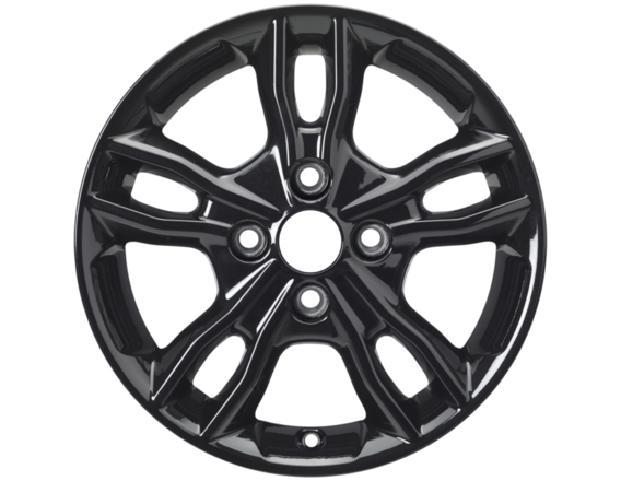 Alloy Wheel 16" 5 x 2-spoke design, Panther Black