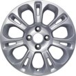 Alloy Wheel 15" 7 x 2-spoke design, silver