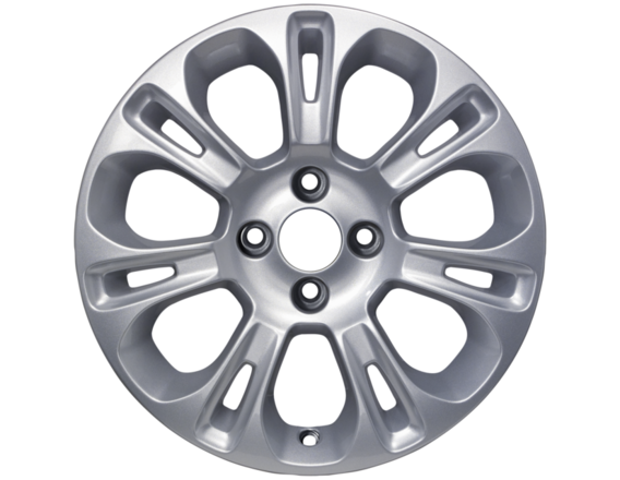 Alloy Wheel 15" 7 x 2-spoke design, silver