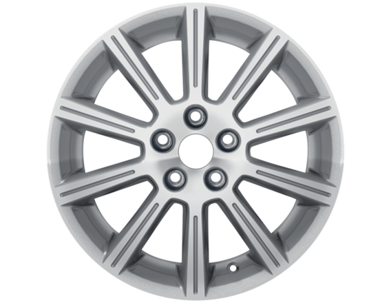 Alloy Wheel 17" 10-spoke design, silver