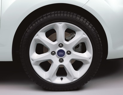 Jante en alliage 16" modèle 7 branches, Frozen White