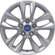 Alloy Wheel 16" 5 x 2-spoke design, silver