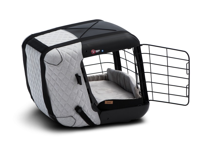 4pets®* Caree transportbur til katte hunde, fastgøres sikkert på alle passagersæder, Cool Grey - Ford Online Tilbehørskatalog