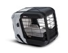 4pets®* Caree transportbur til katte og hunde, fastgøres sikkert på alle passagersæder, Cool Grey