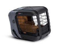 4pets®* Caree-kuljetuslaatikko kissojen ja koirien turvalliseen matkustukseen, mille tahansa istuimelle asennettava, Smoked Pearl -väri