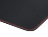 Podlahové koberce, velurové, provedení Premium zadní sada v černé barvě s červeným prošitím