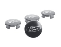 Center Cap black, with Ford logo