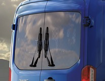 Proteção do Vidro Traseiro para portas do compartimento de carga