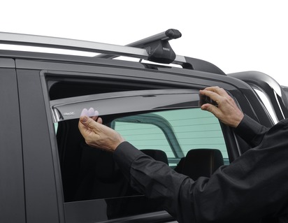 ClimAir®* Wind Deflectors for rear windows, transparent