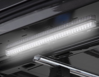 Navco* Interiör med LED-taklampor i lastutrymmet