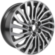 Alloy Wheel 17" 10 x 2-spoke design, Pearl Grey