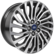 Alloy Wheel 17" 10 x 2-spoke design, Pearl Grey