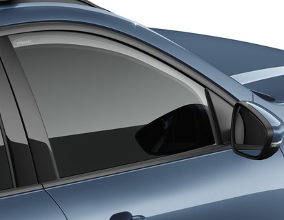 Deflector de aer geam lateral ClimAir®* pentru  ușile față, transparent