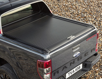 Roller Type Tonneau Cover black, manually operated