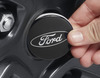Coprimozzo Nero lucido, con logo Ford